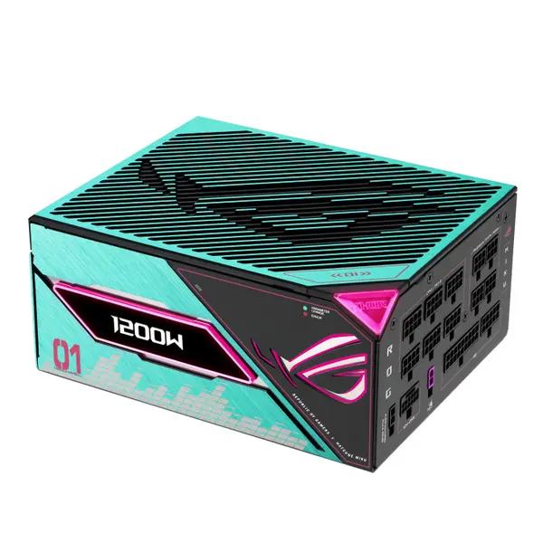 Захранване ASUS ROG Thor 1200W Platinum III Hatsune Miku Edition - 90YE00V6-B0NA00