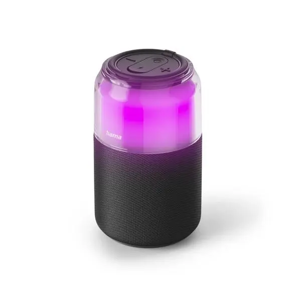 HAMA Блутут колонка "Can Speaker" 5 W, 4 LED режима на осветление - HAMA-188243