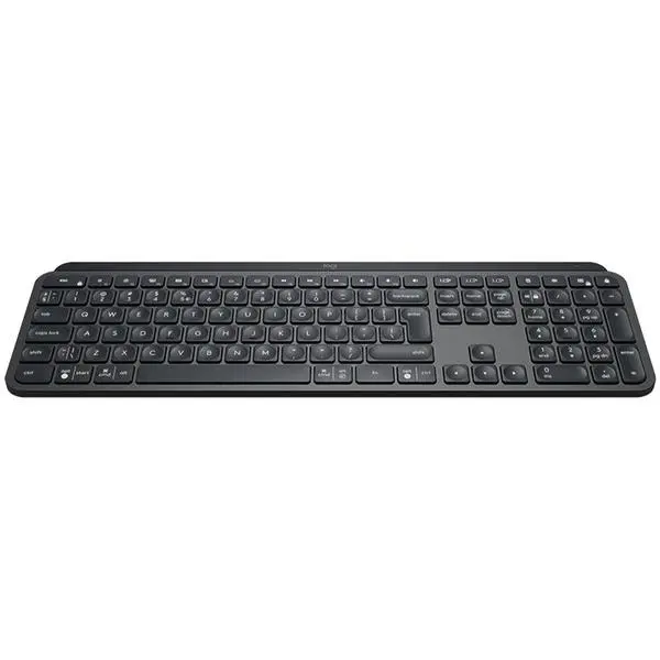 LOGITECH MX Keys Plus Advanced Wireless Illuminated Keyboard with Palm Rest-GRAPHITE-US - 920-009416
