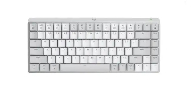 Logitech MX Mechanical Mini for Mac Minimalist Wireless Illuminated Keyboard - PALE GREY - US INT'L - EMEA - 920-010799