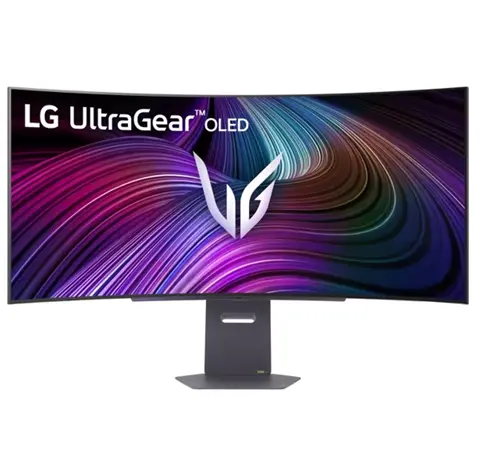 LG 44.5 UWQHD 240Hz OLED 0.03ms 21:9 HDMI DP USB C FREESYNC AUDIO PIP HDR CURVED SWIVEL - 45GX90SA-B.AEU - (71458)