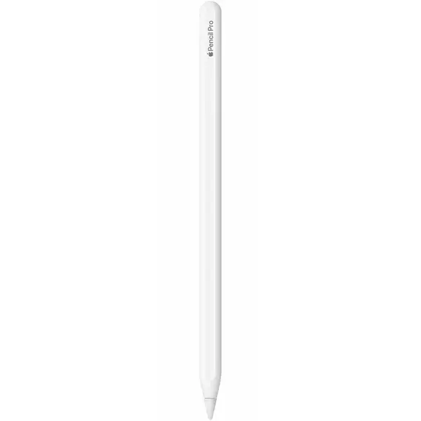 Стилус Apple Pencil Pro (MX2D3ZM/A), съвместим с Apple iPad Air (6th Gen 2024) и Apple iPad Pro (7th Gen 2024)