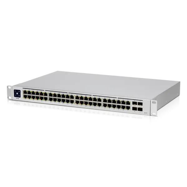 48-портов управляем PoE комутатор Ubiquiti UniFi Switch USW-48-POE (v)