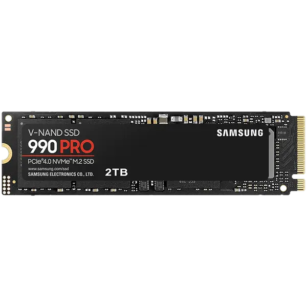 SSD 2TB Samsung M.2 PCI-E NVMe Gen4 990 PRO Basic -  (A)   - MZ-V9P2T0BW (8 дни доставкa)