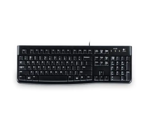 Ревю на клавиатурата Logitech Corded K120 - Business EMEA - кирилизация по БДС! - BLACK - 920-002479