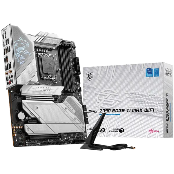 MSI MPG Z790 EDGE TI MAX WIFI, ATX, LGA 1700, Dual Channel 4xDDR5 7800+(OC)MHz, 2x PCIe x16 slots - MPG_Z790_EDGE_TI_MAX_WIFI