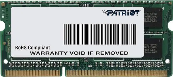 Patriot Signature for Ultrabook SODIMM DDR3L 8GB PSD38G1600L2S