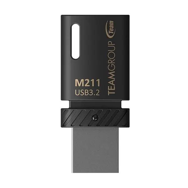 USB памет Team Group M211 128GB USB 3.2, TEAM-USB-M211-128GB-BK