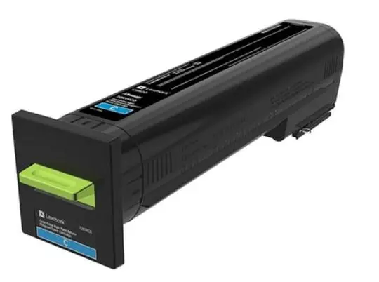 Lexmark 72K2XC0 CS/CX820, CX825, 860 Cyan Return Programme 22K Toner Cartridge - 72K2XC0