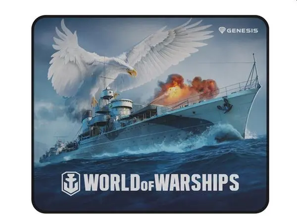 Подложка за мишка, Genesis Mouse Pad Carbon 500 M WOW Lighthing Edition 300x250 mm NPG-1738