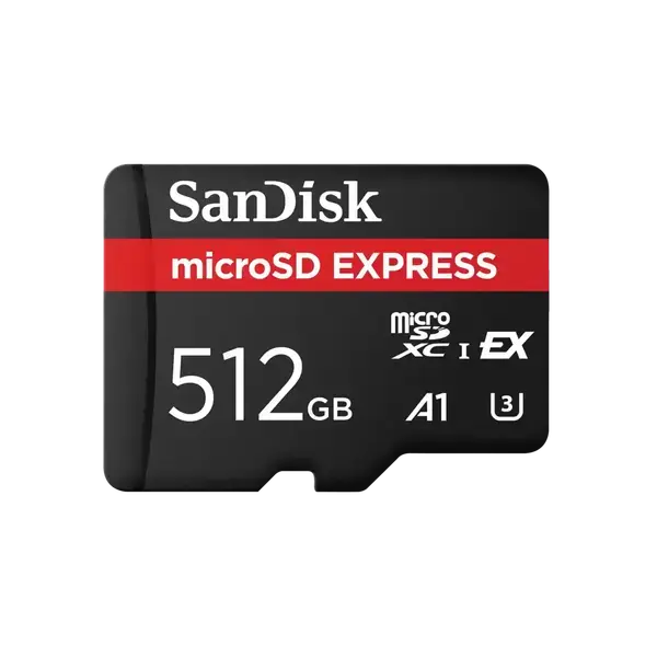 SanDisk microSDXC Express Card 512Gb UHS-I , UHS-II, SD-SDSQXFN-512G-GN4NN