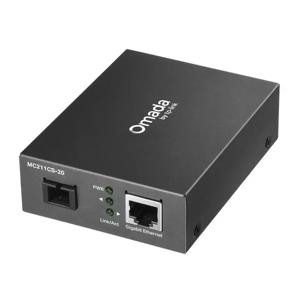 Гигабитов WDM медиен конвертор TP-Link Omada MC211CS-20 (v)
