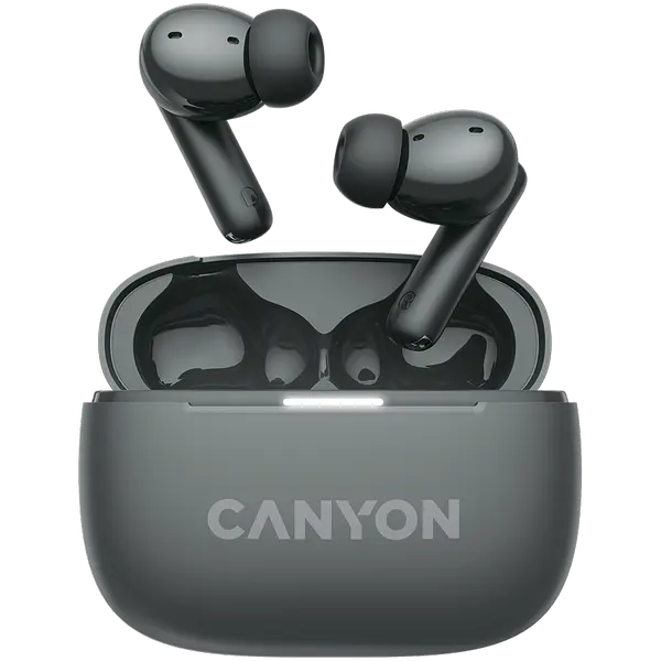 Headset Canyon OnGo TWS-10 ANC+ENC Grey (CNS-TWS10BK) - CNS-TWS10BK