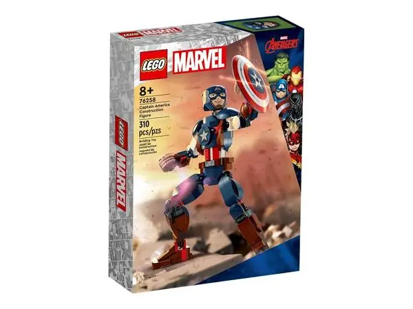 Изчерпателно ревю на LEGO S.H. Marvel Captain America Baufigur 76258