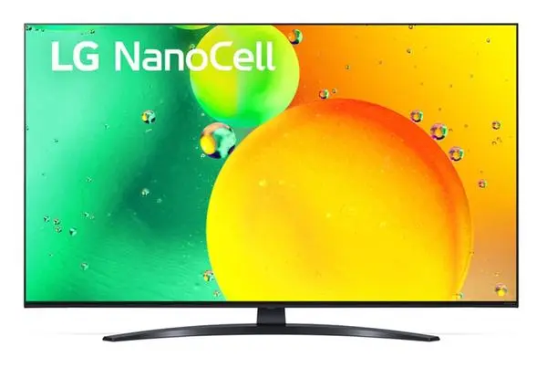 LG  50" Real 4K  HDR Smart Nano Cell TV, 3840x2160, DVB-T2/C/S2, Active HDR ,HDR 10 PRO, webOS Smart TV - 50NANO763QA