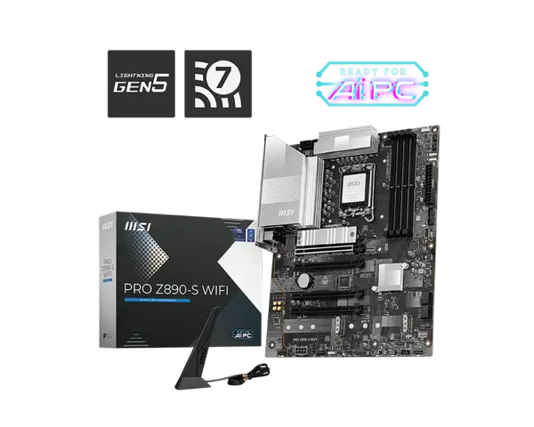 Дънна платка MSI PRO Z890-S WIFI /LGA1851 - 70380