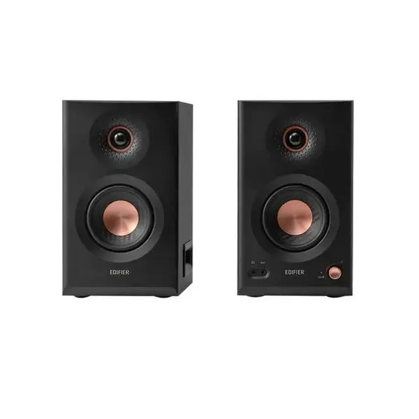 Тонколони Edifier MR5, 2.0, 110W RMS (2x10W + 2x15W + 2x30W), Bluetooth, AUX, XLR, TRS, RCA, черни