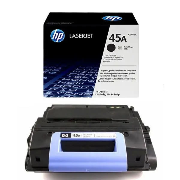 HP 45A Black LaserJet Toner Cartridge Q5945A