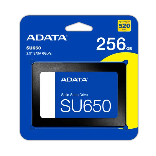 ADATA SSD 256GB INT SATA3 2.5 - ASU650SS-256GT-R