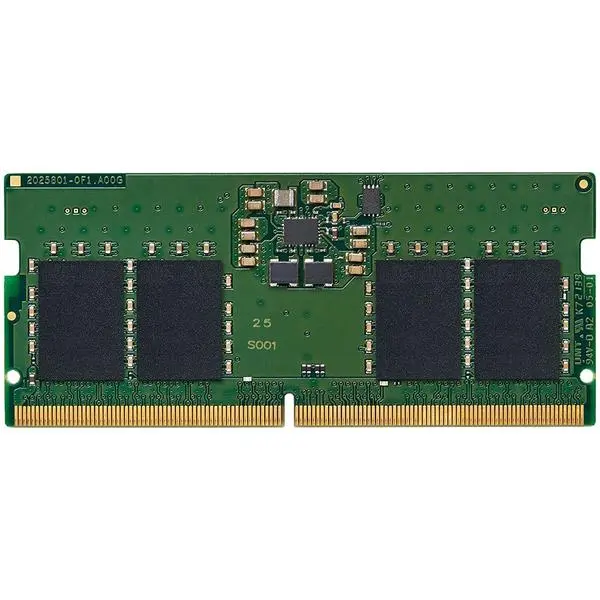 Kingston 16GB 4800MT/s DDR5 Non-ECC CL40 SODIMM 1Rx8, EAN: 740617327113 - KVR48S40BS8-16