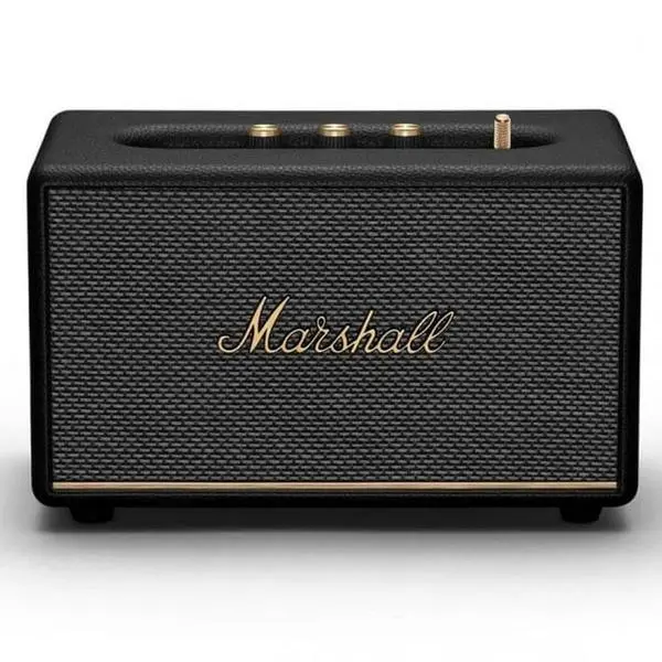 Тонколона Marshall Acton III Black, 2.0, 60W (2x 15W+30W), 3.5mm жак, Bluetooth, черна