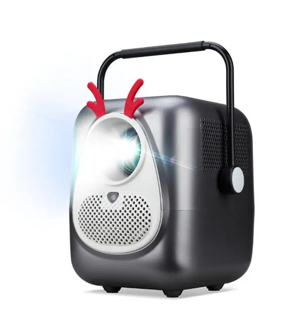 AOPEN Projector QF23s (Grey), LCD, LED Light Source, Full HD (1920x1080), 250 ANSI Lumens (6500 LED Lumens) - MR.JXC11.005_GP.MCE11.034
