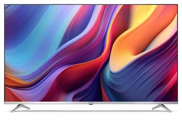 Sharp  50" QLED Google TV, 4K Ultra HD  3840x2160 Frameless, AQUOS, DVB-T/T2/C/S/S2, Active Motion 1000 - 50GP6265E