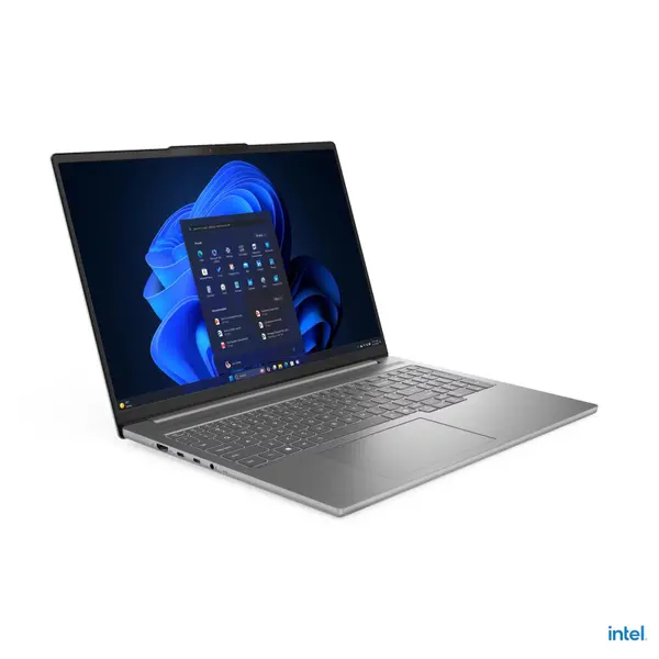 Лаптоп LENOVO IP PRO 5 16/ 83JM000KBM,  16",  Intel Core Ultra 7 255H, 16C (6P + 8E + 2LPE) / 16T, Max Turbo up to 5.1GHz, 24MB, RAM 24GB, HDD