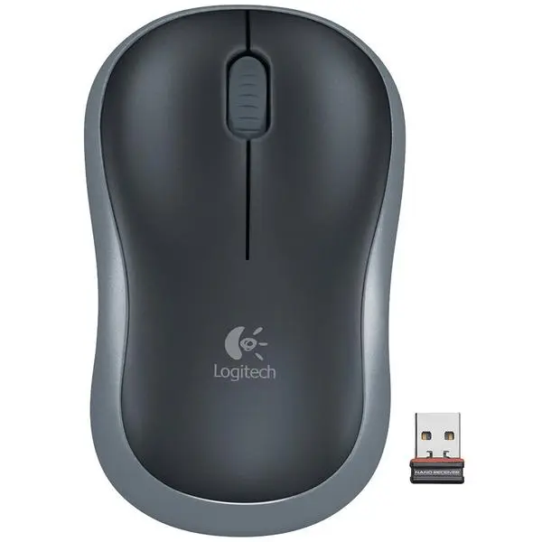 LOGITECH Wireless Mouse M185 - EER2 - SWIFT GREY - 910-002238