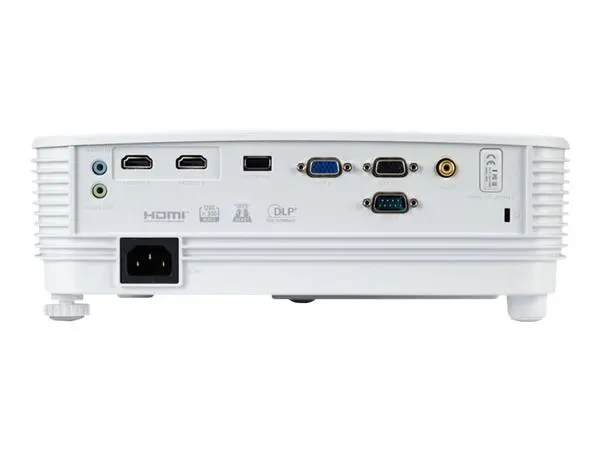 Acer Projector P1357Wi, DLP, WXGA(1280x800), 4800 ANSI Lumens, 20000:1, 1.3x, 3D ready, VGA in/out, 2xHDMI - MR.JUP11.001
