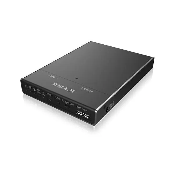 ICYBOX Докинг станция за 2 x M.2 SATA SSD, USB 3.0, UASP - IB-2812CL-U3