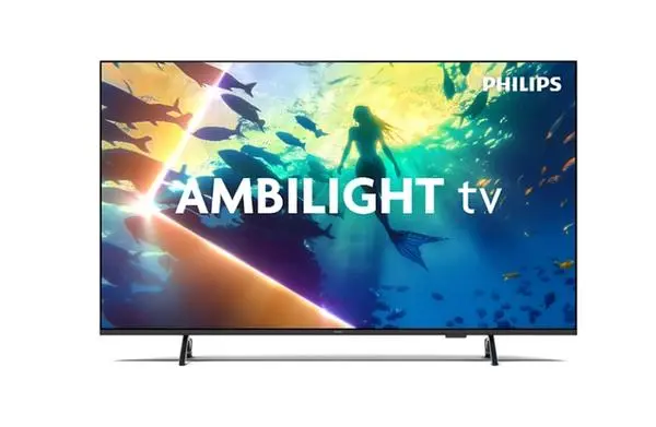 Philips  65" 4K UHD LED, 3840x2160p, DVB-T/T2/T2-HD/C/S/S2, 60Hz, Ambilight 3, Pixel Precise UHD, HDR+ - 65PUS8010/12