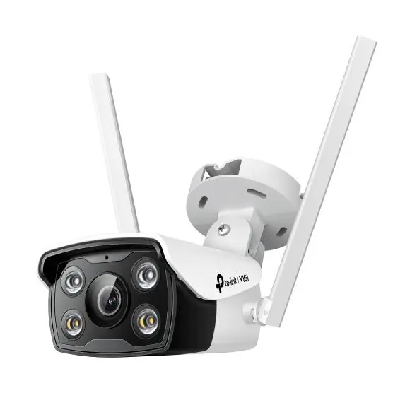 4MP външна пълноцветна Wi-Fi Bullet мрежова камера TP-Link VIGI C340-W, H.265+