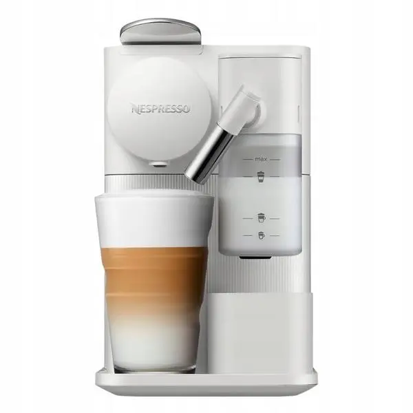 Кафемашина на капсули DeLonghi Lattissima One Nespresso, 1450W, 19 bar, 1л. резервоар, бяла