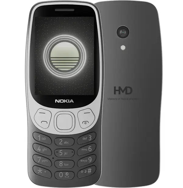 NOKIA 3210 4G DS 2025 BLACK - 1GF025CPA2L10