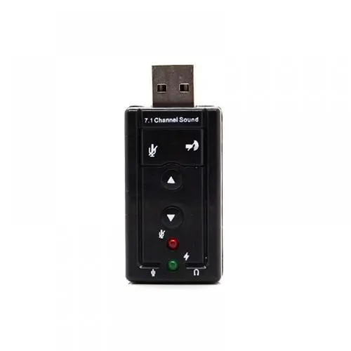 D-COLOUR USB Sound Card 7.1 17403
