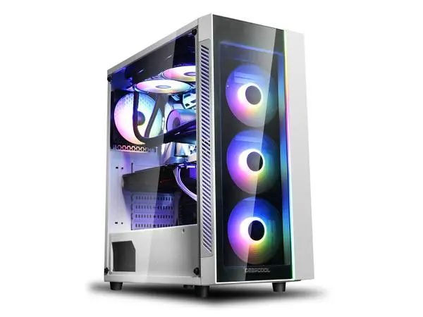 DeepCool MATREXX 55 WHITE V3 ADD-RGB WH 3F - Ревю от първо лице