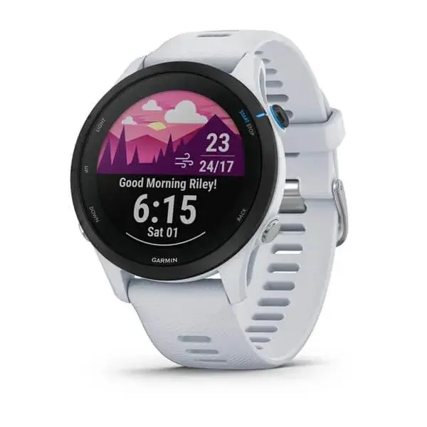 Garmin Forerunner 255 Music 46mm stone white -  (К)  - 010-02641-31 (8 дни доставкa)