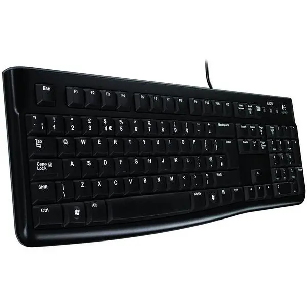 ## LOGITECH Corded Keyboard K120 - най-добрият избор за бизнес нужди