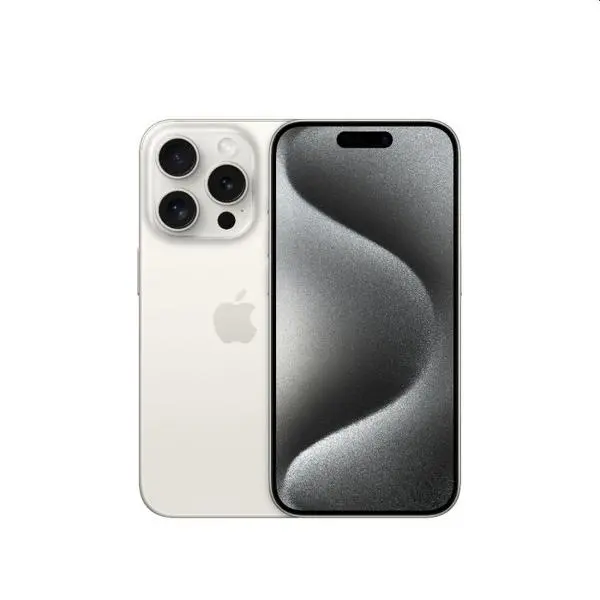 Смартфон APPLE iPhone 15 Pro, 8GB 256GB White Titanium - MTV43RX/A