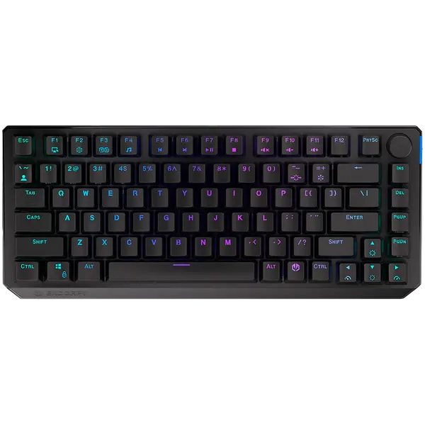 Endorfy Thock 75% Wireless Red Gaming Keyboard, Kailh Box Red Mechanical Switches - EY5A073