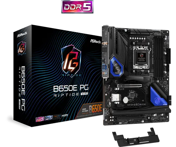 Дънна платка ASROCK B650E PG RIPTIDE WIFI - 68213