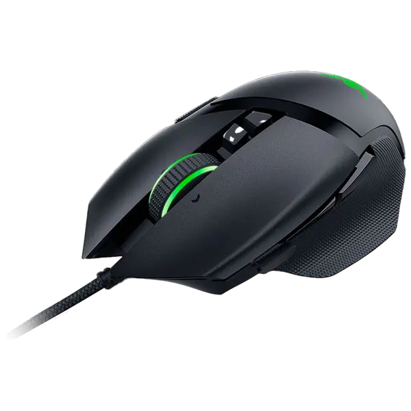 Razer Basilisk V3 35K Gaming Mouse, Black, Focus Pro 35K Optical Sensor Gen-2, Optical Mouse Switches Gen-3 - RZ01-05230100-R3M1
