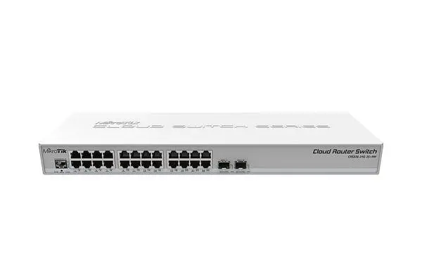 Комутатор MikroTik Cloud Router Switch CRS326-24G-2S+RM Dual Boot