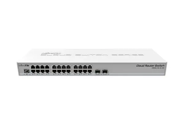 Комутатор MikroTik Cloud Router Switch CRS326-24G-2S+RM Dual Boot (v)