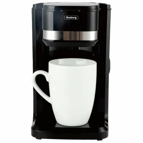 Кафемашина шварц Rosberg R51170D, 350W, автоматично изключване, черна