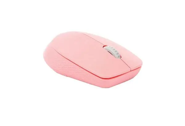 RAPOO M100 Silent - Безшумна, мултифункционална безжична оптична мишка в розов цвят