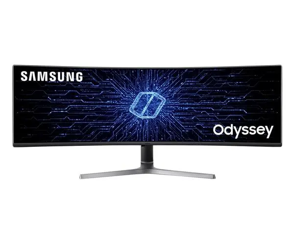 Samsung LC49G90, 48.8" Odyssey GAMING, Curved VA QLED, 1800R, 120 Hz, 4 ms GTG, 32:9, 5120 x 1440, 600 cd/m2 - LC49RG90SSPXEN