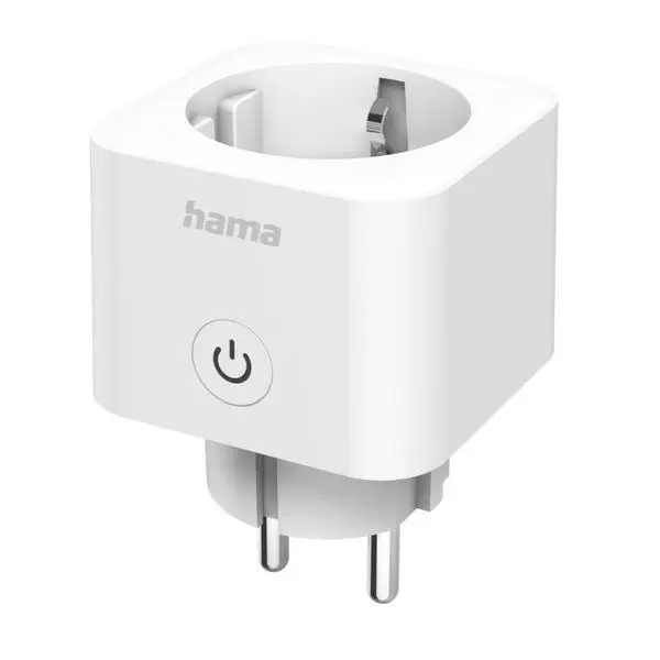 HAMA Смарт мини  WiFi контакт 3680W, 16A с прил. за измерване на ен.консумация - HAMA-176654