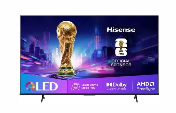 Hisense 85" E7Q Pro, 4K Ultra HD 3840x2160, QLED, Quantum Dot, 144Hz, HDR 10+ adaptive, HLG, Dolby Vision - 85E7Q_PRO